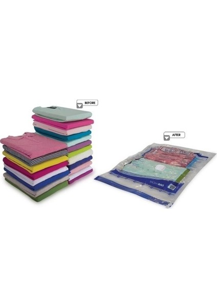 Vakumlu Poşet 5 Adet Jumbo, Vakumlu Hurç, Vacuum BAG,73X130 Hurç