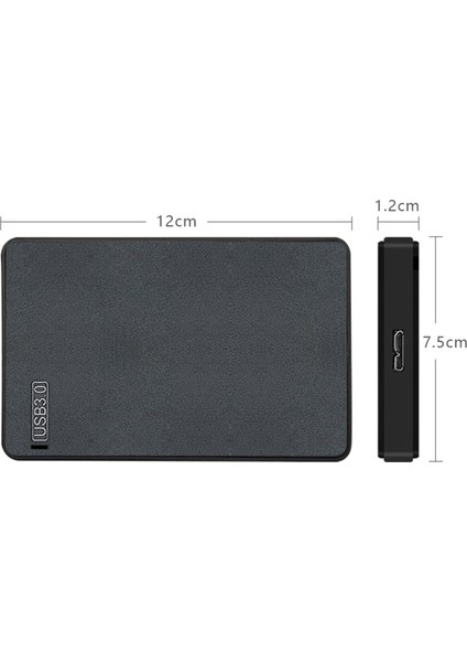 2.5 "harici Muhafaza USB 3.0 Ila 2.5 " SSD HDD Pc (Yurt Dışından)