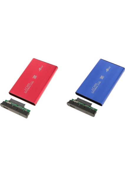Alüminyum Alaşım 2.5 "usb2.0 Harici Disk Kılıfı Kapağı (Yurt Dışından)