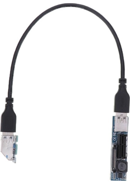 0.3 1x Ila 1x Adaptör Yönlendiricisi Pcı Yuvası Yükseltici Kablosu X4 X8X16 (Yurt Dışından)