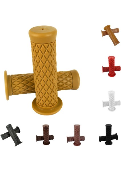 2 Adet Motosiklet Retro Tutma Çubuğu Gidon Tutamakları Sarı (Yurt Dışından) fırsatları