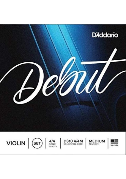 Keman Tel Set, 4/4 , Medıum Tensıon