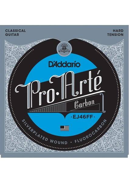 D’addario EJ46FF Pro-Arte Carbon Hard Tension Klasik Gitar Teli