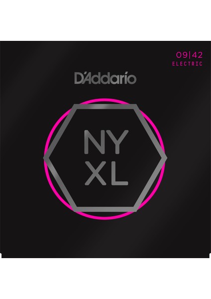 D’addario NYXL0942 Nickel Wound Elektro Gitar Teli (9-42)