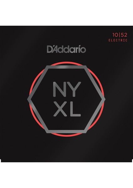 D’addario NYXL1052 Nickel Wound Elektro Gitar Teli (10-52)
