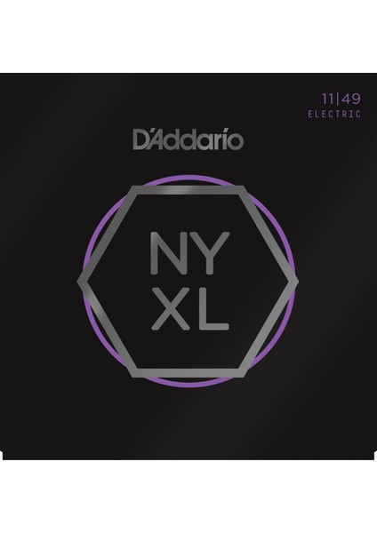 D’addario NYXL1149 Nikel Wound Elektro Gitar Teli (11-49)