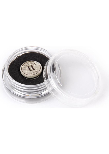 9X1PC 11MM Snooker Işaret Ucu 9 Adet 9 Adet Yapay Deri Neme Dayanıklı Tutkal (Yurt Dışından)