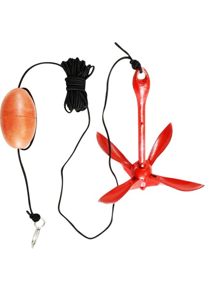 1,5 kg Katlanabilir Grapnel Kayak Ankraj Kiti Evrensel Ankraj Sistemi Için (Yurt Dışından)