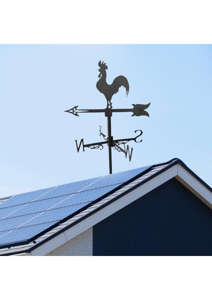 Dayanıklı Weathervan Pratik Çiftlik Sahne Bahçe Çatı Dekor (Yurt Dışından)