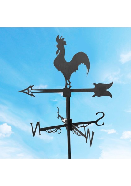 Dayanıklı Weathervan Pratik Çiftlik Sahne Bahçe Çatı Dekor (Yurt Dışından)