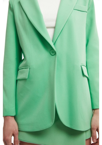 Blazer Ceket Apple Mint