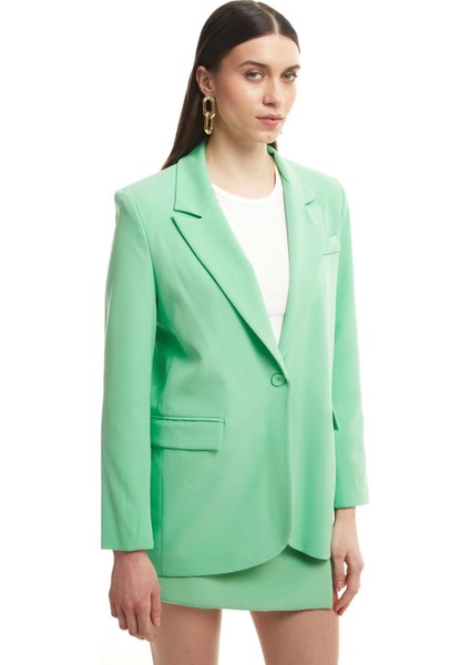 Blazer Ceket Apple Mint
