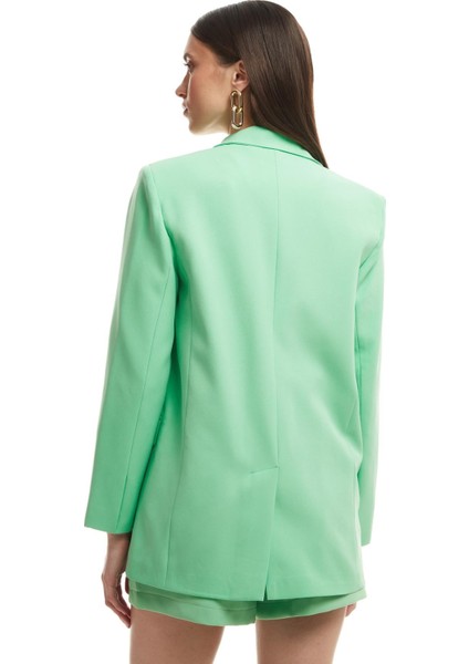 Blazer Ceket Apple Mint