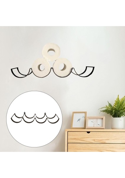 4 Katmanlı Tutucu Depolama Rafı Tuvalet Banyo Aksesuarları Siyah (Yurt Dışından) fiyatları