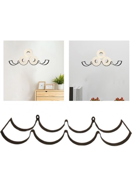 4 Katmanlı Tutucu Depolama Rafı Tuvalet Banyo Aksesuarları Siyah (Yurt Dışından) fırsatları