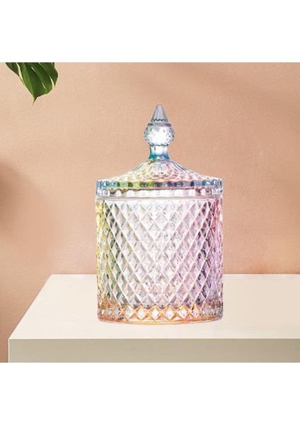 Cam Kavanoz Şeker Yemekleri Gıda Depolama Kutuları Konteyner Organizatör 600ML B (Yurt Dışından)