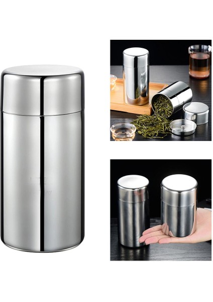 Paslanmaz Çelik Mutfak Depolama Çay Teneke Kutular 550ML 7.5X14.5CM Için Organizatörler (Yurt Dışından)