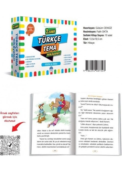 Martı Çocuk 2. Sınıf Türkçe Tema Hikayeleri