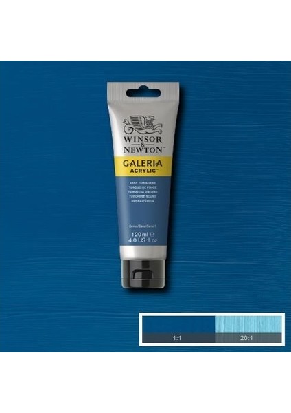 Galeria Akrilik Boya 120 Ml. 232 Deep Turquoise
