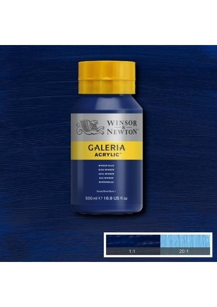 Galeria Akrilik Boya 500ML. 706 Winsor Blue