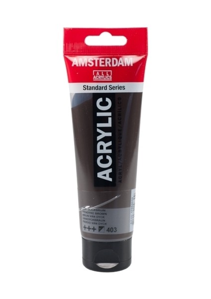 Akrilik Boya 120 Ml. 403 Vandyke Brown