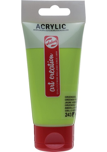 Akrilik Boya 75ML 243 Greenish Yellow