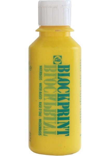 Blockprint Linol Baskı ve Gravür Boyası Su Bazlı 250ML 200 Yellow