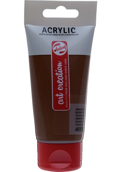 Akrilik Boya 75ML 409 Burnt Umber