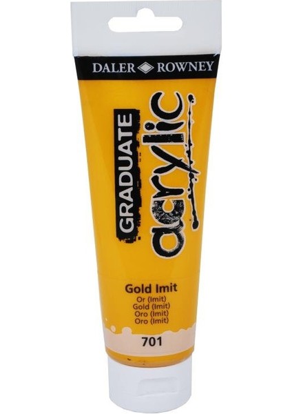 Graduate Akrilik Boya 120ML 701 Gold Imit