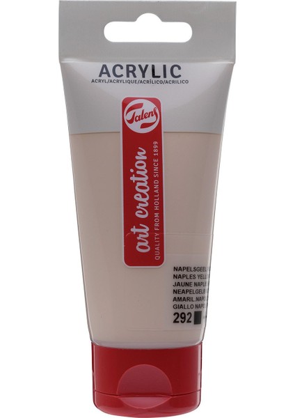 Akrilik Boya 75ML 292 Naples Yellow Red Light