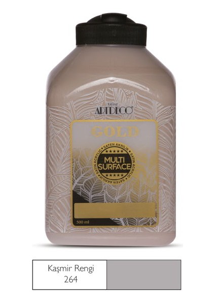 Gold Multi Surface Akrilik Boya 500 Ml. 266 Vizon