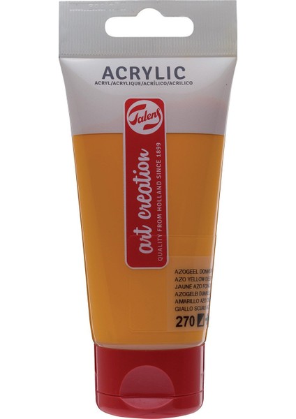 Akrilik Boya 75ML 270 Azo Yellow Deep