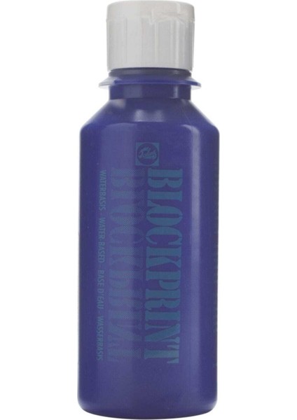 Blockprint Linol Baskı ve Gravür Boyası Su Bazlı 250ML 502 Deep Blue