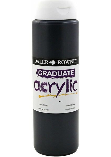 Graduate Akrilik Boya 500ML Payne's Grey N65