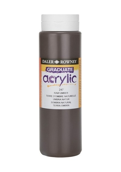 Graduate Akrilik Boya 500ML N:247 Raw Umber