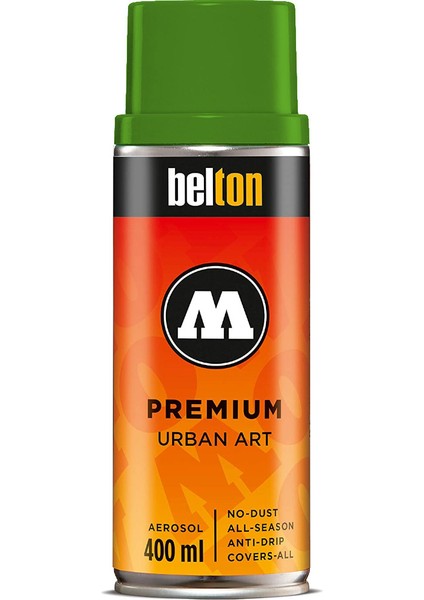 Belton Premium Sprey Boya 400ML N:165 Moss Green