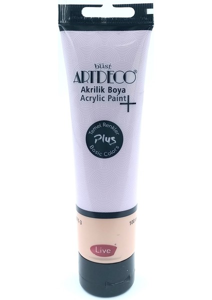 Plus Akrilik Boya 100ML Tüp Açık Mor 435