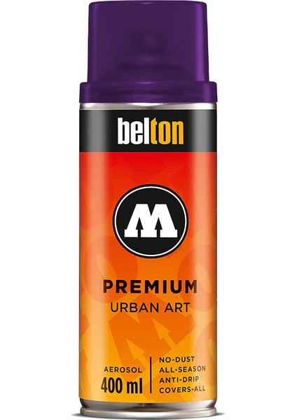 Belton Premium Sprey Boya 400ML N:241 Transparent Currant