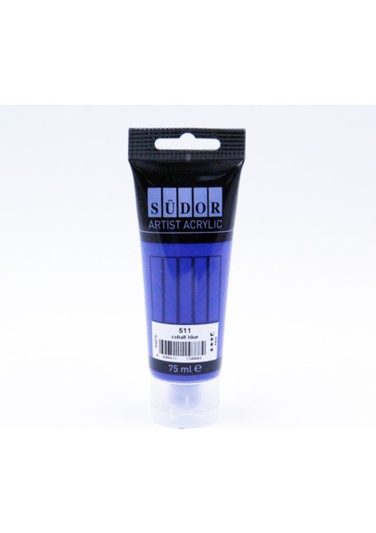 Akrilik Tüp Boya 75 Ml. N:511 Kobalt Mavi