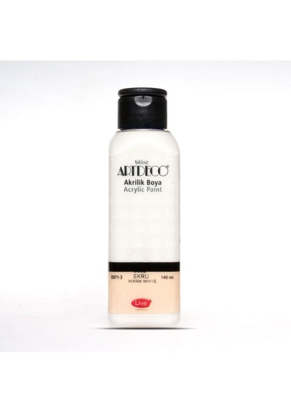 Bej Yeni Formül Akrilik Boya 140 ml