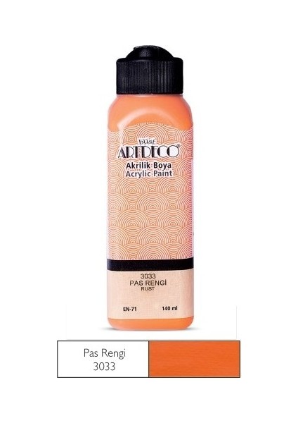 Pas Rengi Yeni Formül Akrilik Boya 140 ml