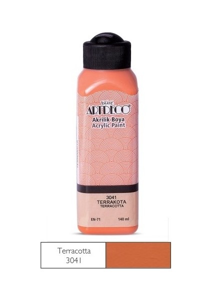 Terrakota Yeni Formül Akrilik Boya 140 ml