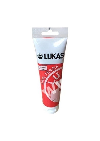 Cryl Terzia Akrilik Boya 125 Ml. 4872 Kadmiyum Kırmızı Açık