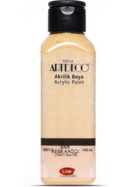 Kese Kağıdı Yeni Formül Akrilik Boya 140 ml