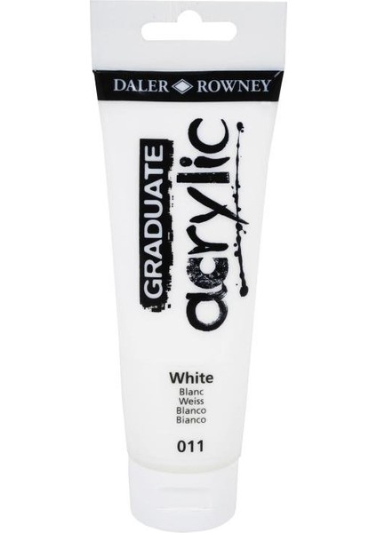 Graduate Akrilik Boya 120ML 011 White