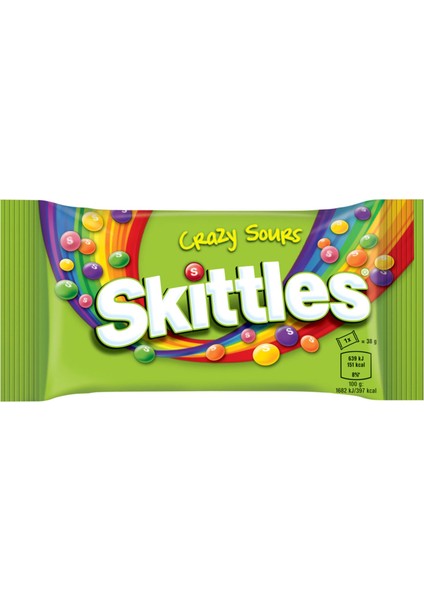 Sours Ekşi Meyve Aromalı Draje Şekerleme 38 G