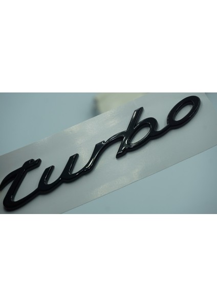 Porsche 911 Turbo Orjinal Bagaj Metal Logo Amblem Arma
