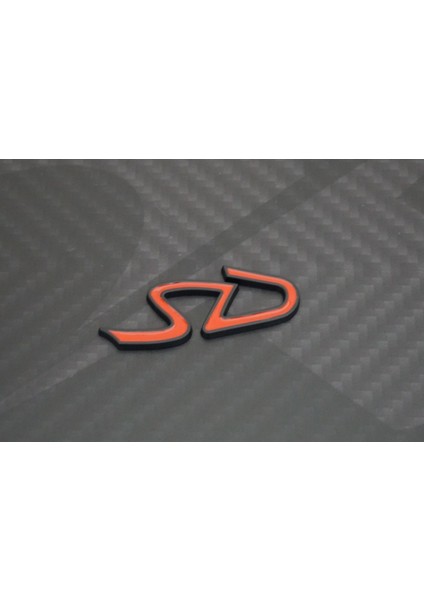 Mini Cooper Sd F55 F56 Jcw Krom Metal Bagaj Logo 3m 3D modelleri