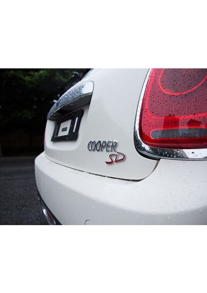 Mini Cooper Sd F55 F56 Jcw Krom Metal Bagaj Logo 3m 3D fırsatları