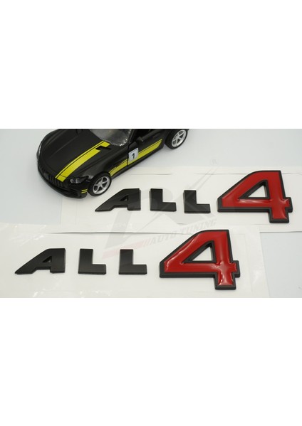 Mini Cooper All4 3m 3D Kapı Yazı Logo 2 Li Set Orjinal Ürün modelleri